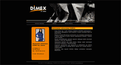 Desktop Screenshot of dimex.org.pl